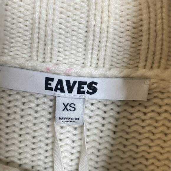 NWT EAVES Karina Sweater in Ivory Women's XS - Picture 5 of 12